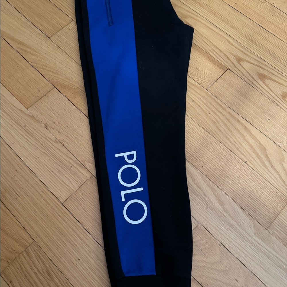 Polo by Ralph Lauren Black and Blue Joggers